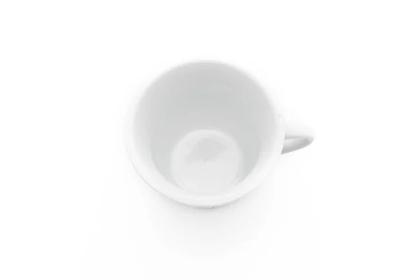 Kaffeetasse auf weiß — Stockfoto