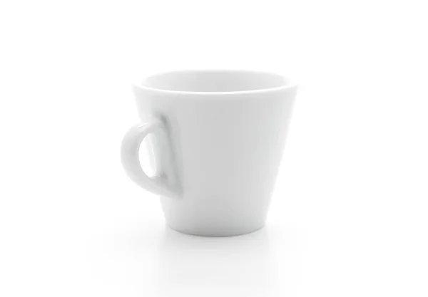 Kaffekopp på vitt — Stockfoto