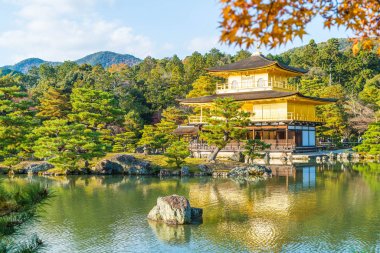 Kinkakuji Tapınağı (altın köşk güzel mimari)