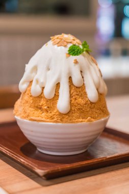 Bingsu süt çay