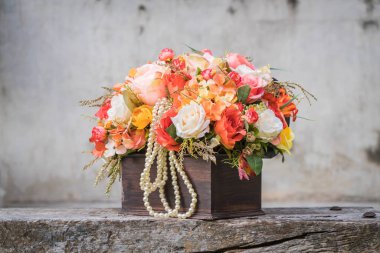 buket çiçek vazosu