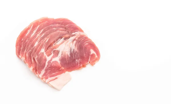 Fresh pork sliced — Stock Photo, Image