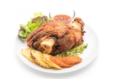 Gevrek domuz knuckle veya Alman domuz Hocks