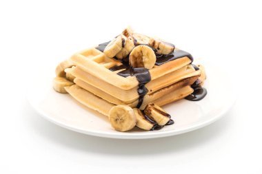 çikolata ile muz gözleme