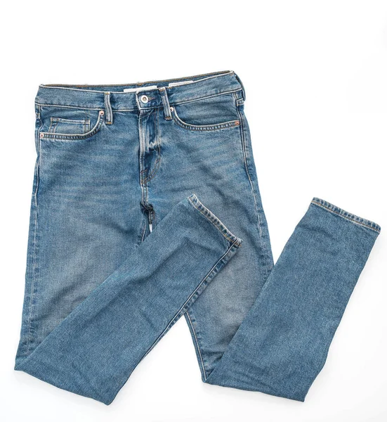 Beyaz mavi jeans — Stok fotoğraf