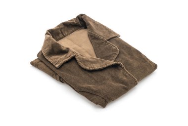 gömlek. beyaz üzerine katlanmış t-shirt 