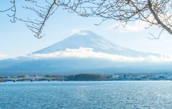 Dağ Fuji San Kawaguchiko Gölü.