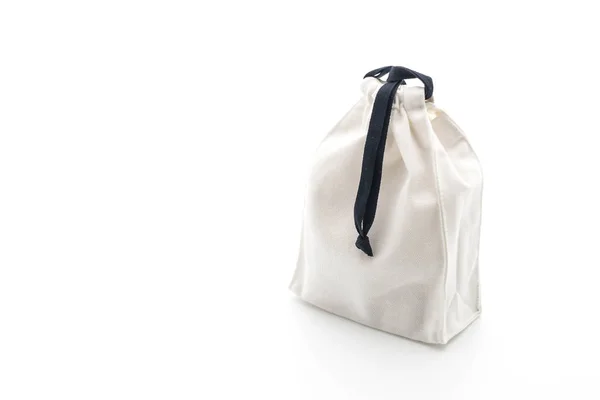 Hermoso bolso de tela en blanco — Foto de Stock