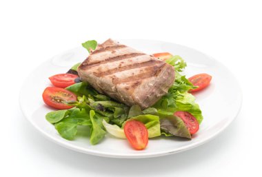 Tuna biftek salatası ile