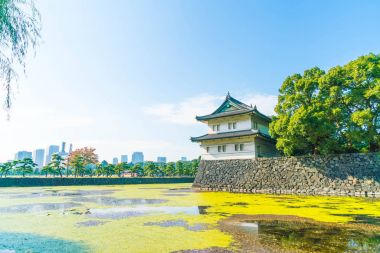 Tokyo'da bina güzel İmparatorluk Sarayı