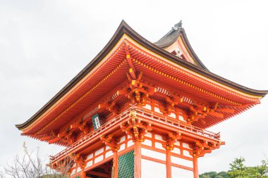 Kiyomizu-dera Tapınağı güzel mimari Kyoto,.