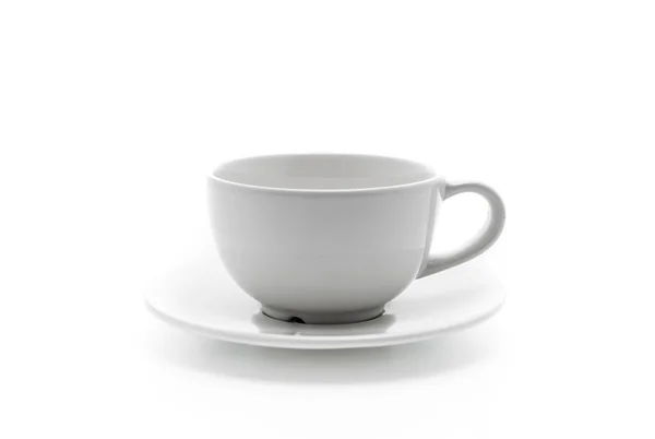 Empty white coffee cup — Stock Photo, Image