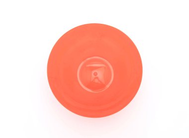 kırmızı plastik kase