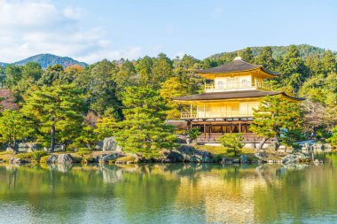 Kinkakuji Tapınağı (altın köşk güzel mimari)