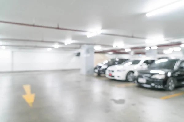 Abstrakta oskärpa i parkering bil — Stockfoto