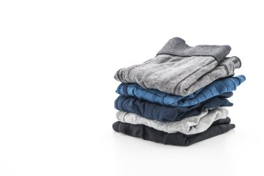 Beyaz arka plan üzerinde erkek iç giyim