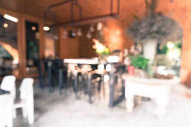 Restoran soyut bulanıklık