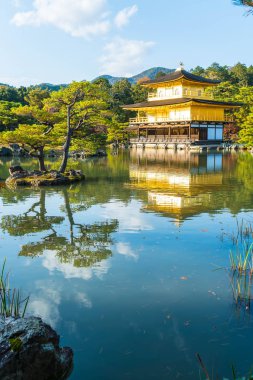 Kinkakuji Tapınağı (altın köşk güzel mimari)