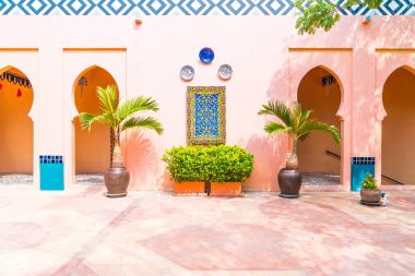 Güzel mimari Fas tarzı