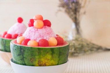 karpuz bingsu tatlı