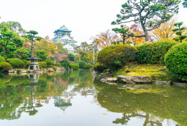 Osaka Kalesi, güzel mimari 