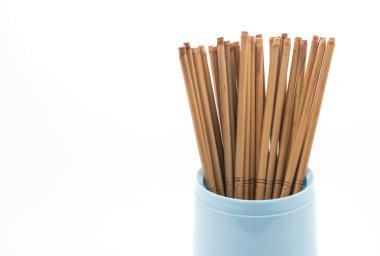 Çatal tutucu chopsticks beyaz