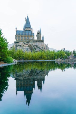 Osaka, Japonya - 21 Kasım 2016: Harry Potter ve büyücü dünya