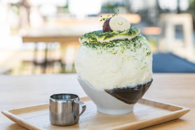 yeşil çay bingsu
