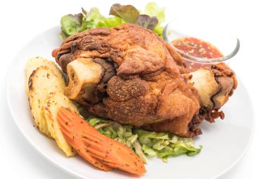 Gevrek domuz knuckle veya Alman domuz Hocks