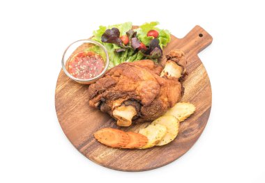 Gevrek domuz knuckle veya Alman domuz Hocks