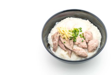  domuz eti ve yumurta ile pirinç lapası