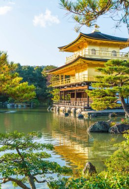 Kinkakuji Tapınağı (altın köşk güzel mimari)