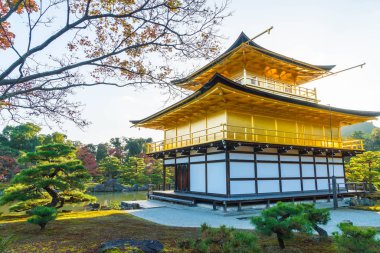 Kinkakuji Tapınağı (altın köşk güzel mimari)