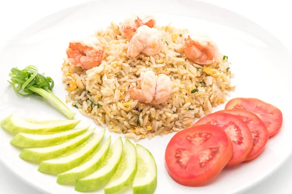 Arroz frito con gambas —  Fotos de Stock