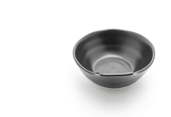 黑色陶瓷碗 — 图库照片