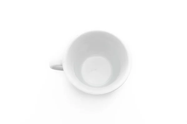 Tasse de café sur blanc — Photo