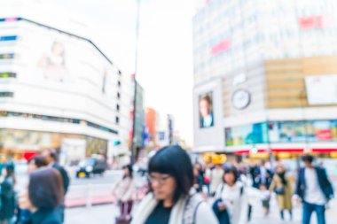 Shinjuku Tokyo City, soyut bulanıklık