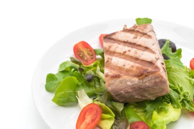 Tuna biftek salatası ile