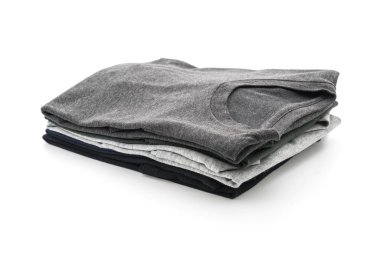 Beyaz elbise yığını 