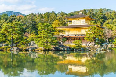 Kinkakuji Tapınağı (altın köşk güzel mimari)