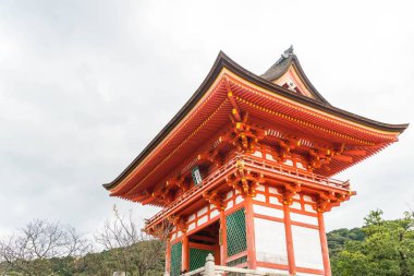 Kiyomizu-dera Tapınağı güzel mimari Kyoto,.