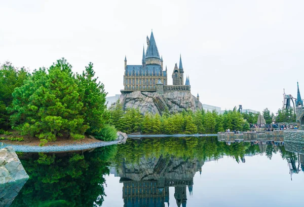 Osaka, Japonya - 21 Kasım 2016: Harry Potter ve büyücü dünya