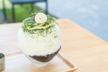 yeşil çay bingsu