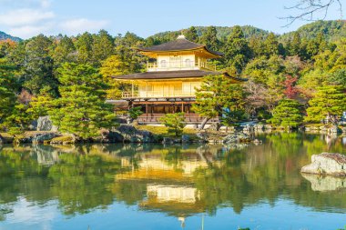 Kinkakuji Tapınağı (altın köşk güzel mimari)