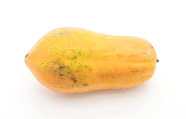 Frisk papaya på hvid - Stock-foto