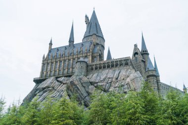 Osaka, Japonya - 21 Kasım 2016: Harry Potter ve büyücü dünya