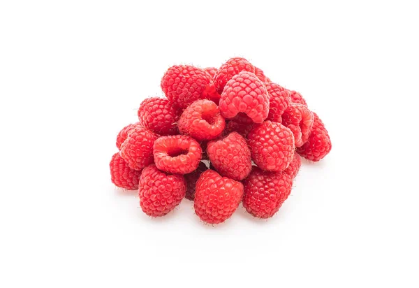 Φρέσκο rasberry σε λευκό — Φωτογραφία Αρχείου