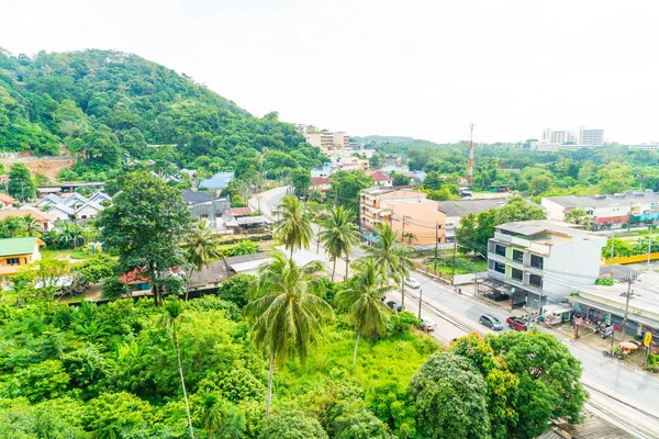 Phuket town çatıda üzerinden görüntülemek
