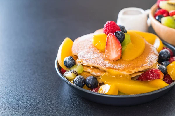 mix meyve ile gözleme