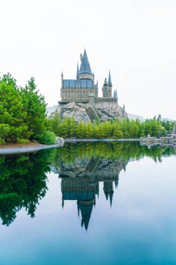 Osaka, Japonya - 21 Kasım 2016: Harry Potter ve büyücü dünya